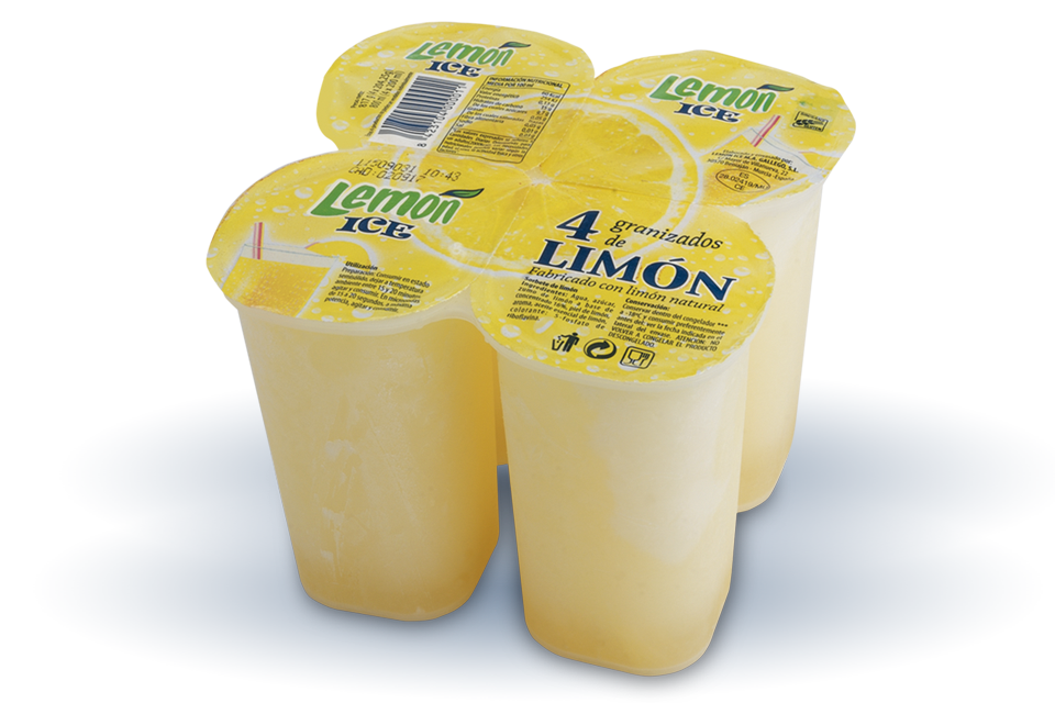 Vasito Granizado Limón