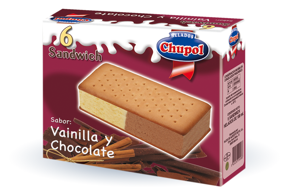 Sandwich Vainilla Chocolate