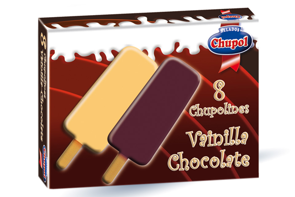 Chupolines Vainilla Chocolate